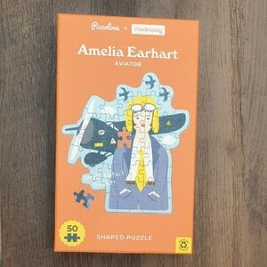 Mudpuppy + Piccolina Amelia Earhart Aviator 50 Pieces, EUC